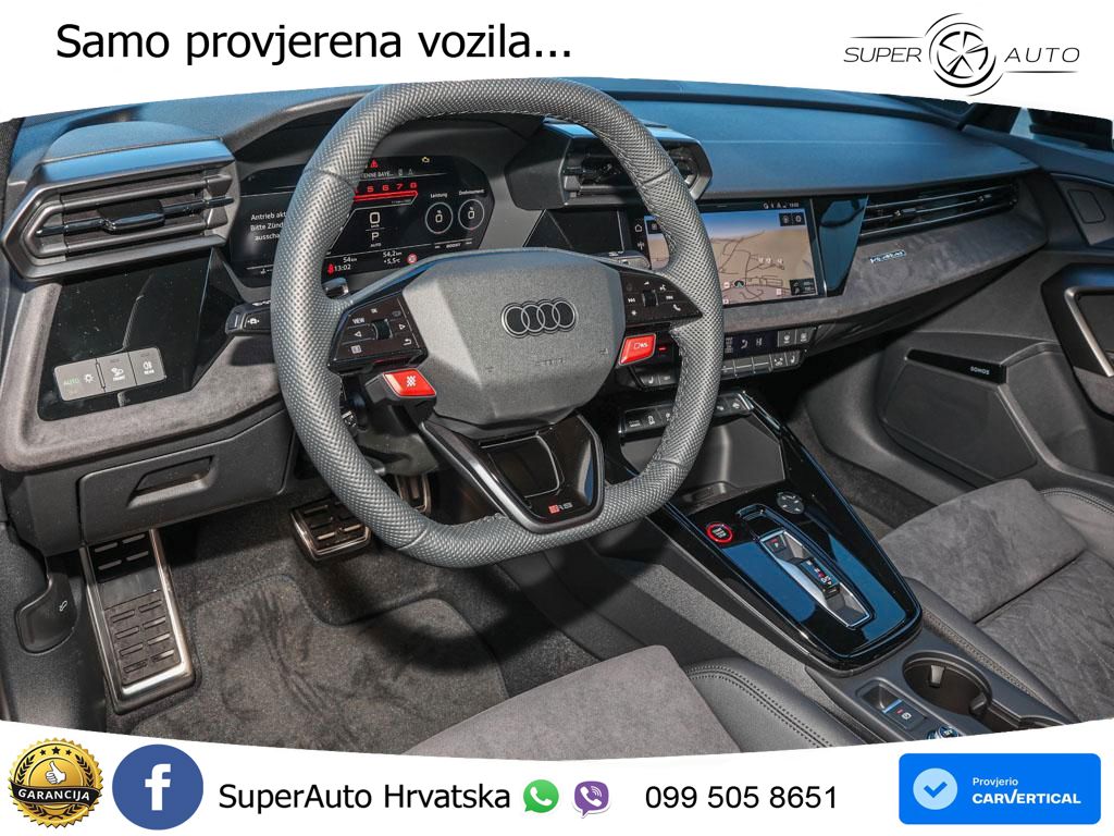 Audi RS3 Sedan 2.5 TFSI (400 KS) quattro S tronic LED+GR SJED+ACC