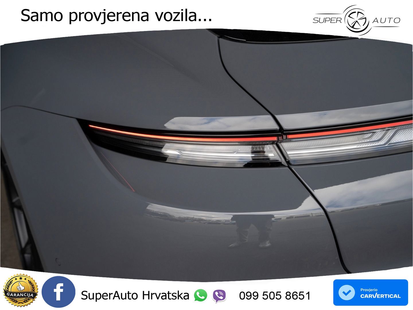 Porsche Taycan Sport Turismo 4S 105 kWh (598 KS)