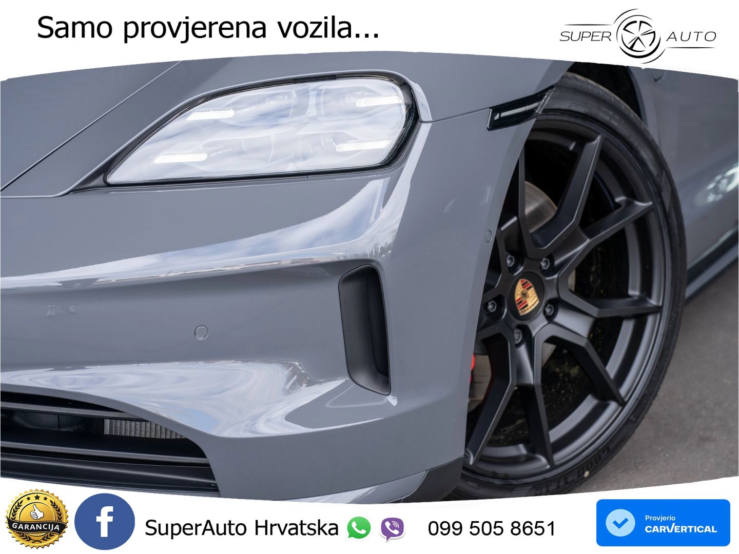 Porsche Taycan Sport Turismo 4S 105 kWh (598 KS)