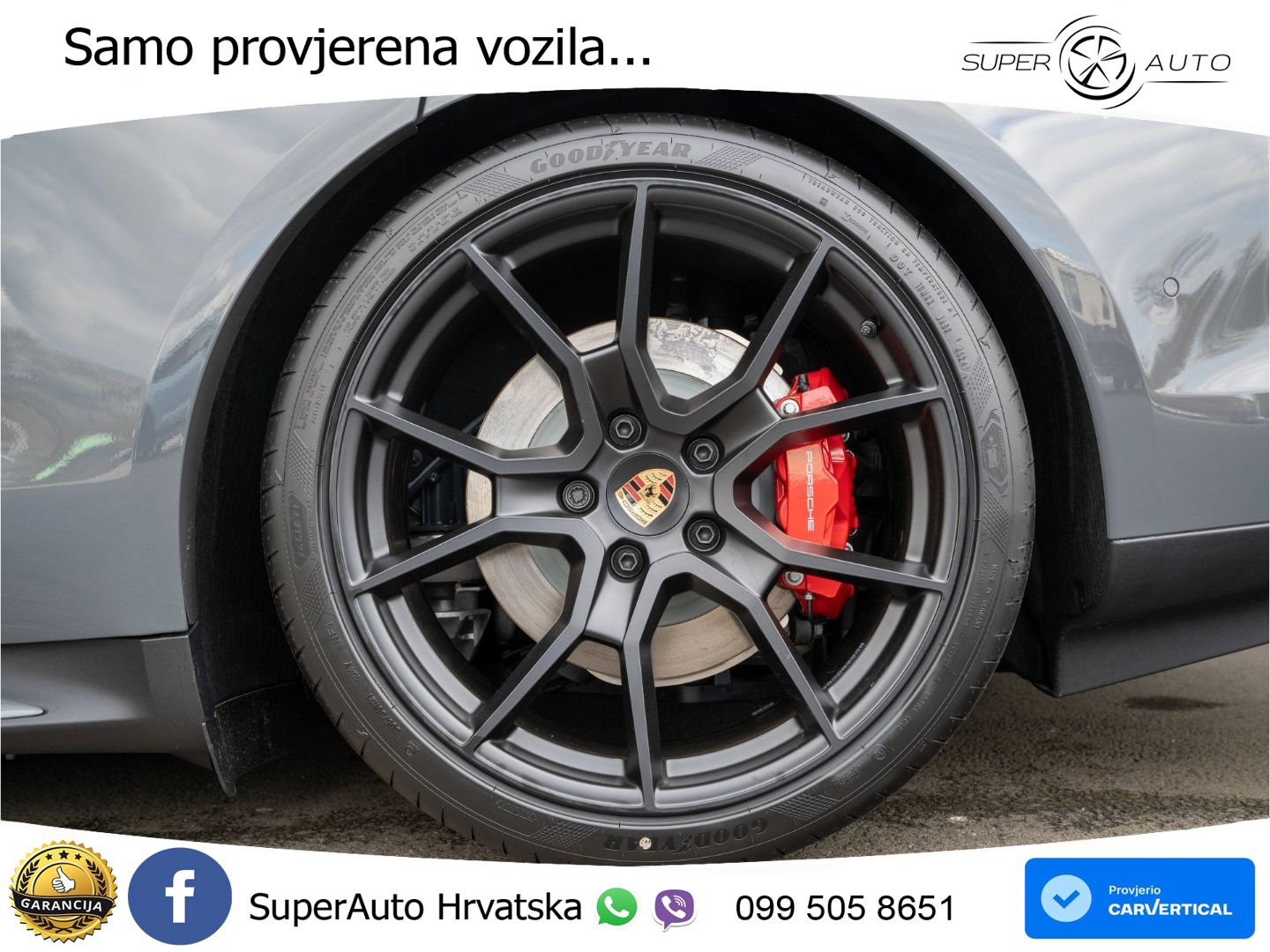 Porsche Taycan Sport Turismo 4S 105 kWh (598 KS)