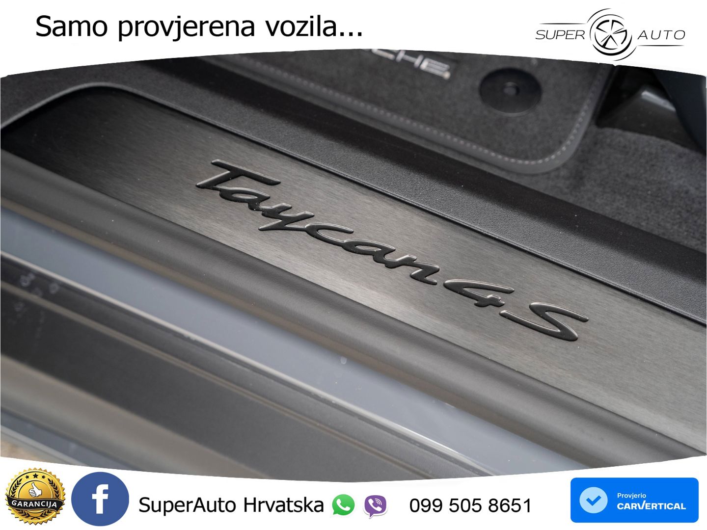 Porsche Taycan Sport Turismo 4S 105 kWh (598 KS)