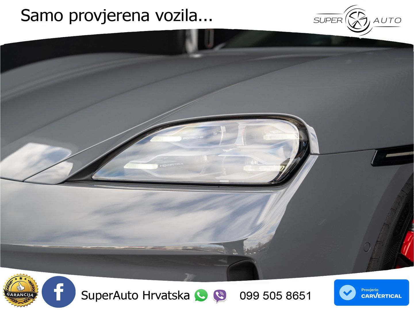 Porsche Taycan Sport Turismo 4S 105 kWh (598 KS)