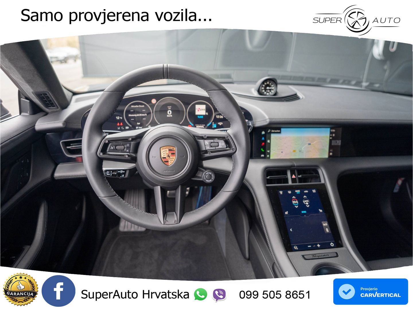 Porsche Taycan Sport Turismo 4S 105 kWh (598 KS)