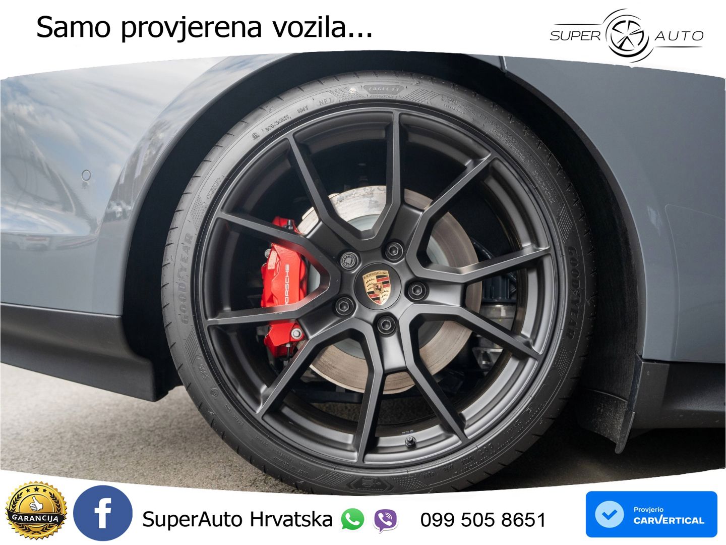 Porsche Taycan Sport Turismo 4S 105 kWh (598 KS)