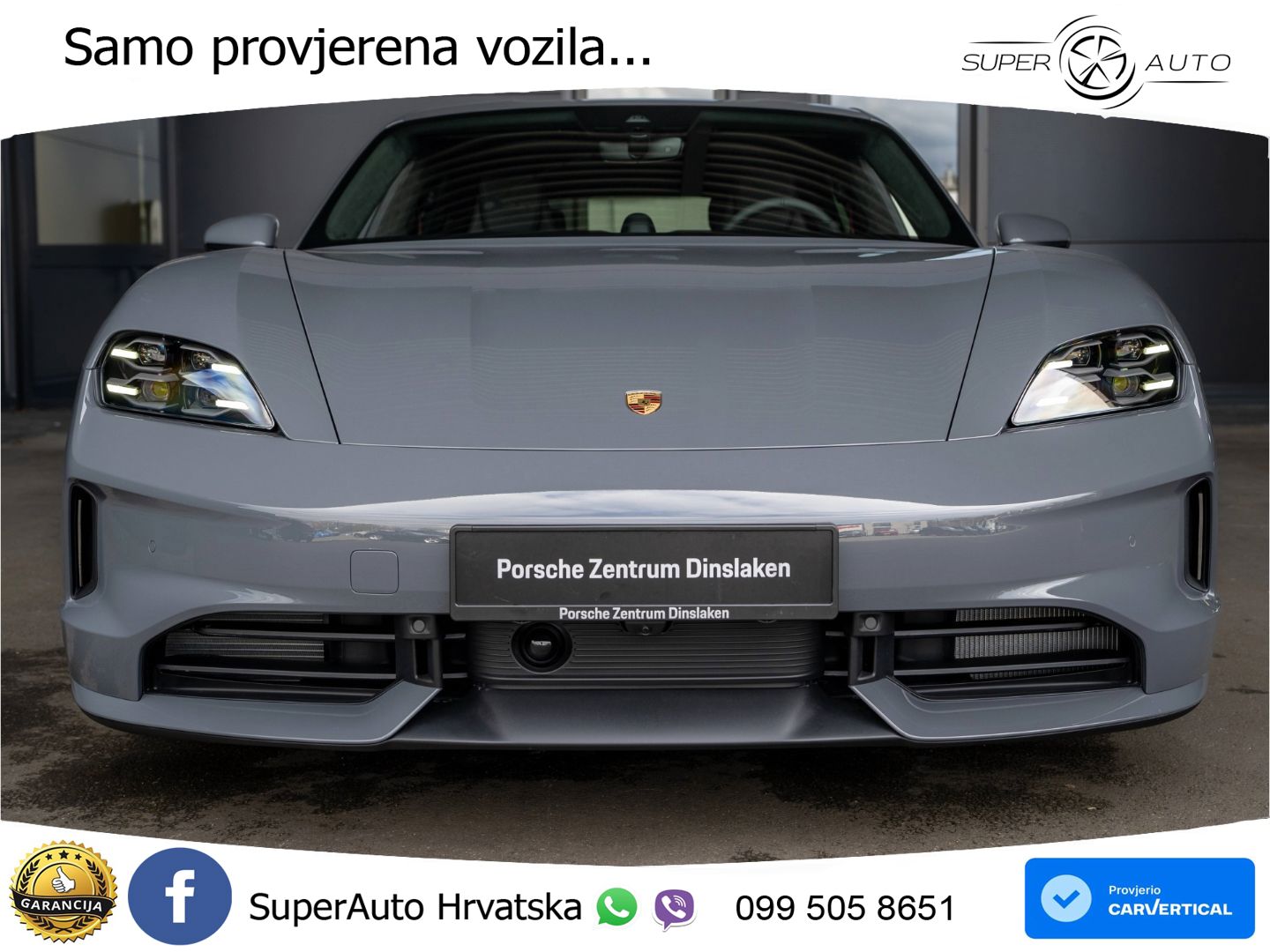 Porsche Taycan Sport Turismo 4S 105 kWh (598 KS)
