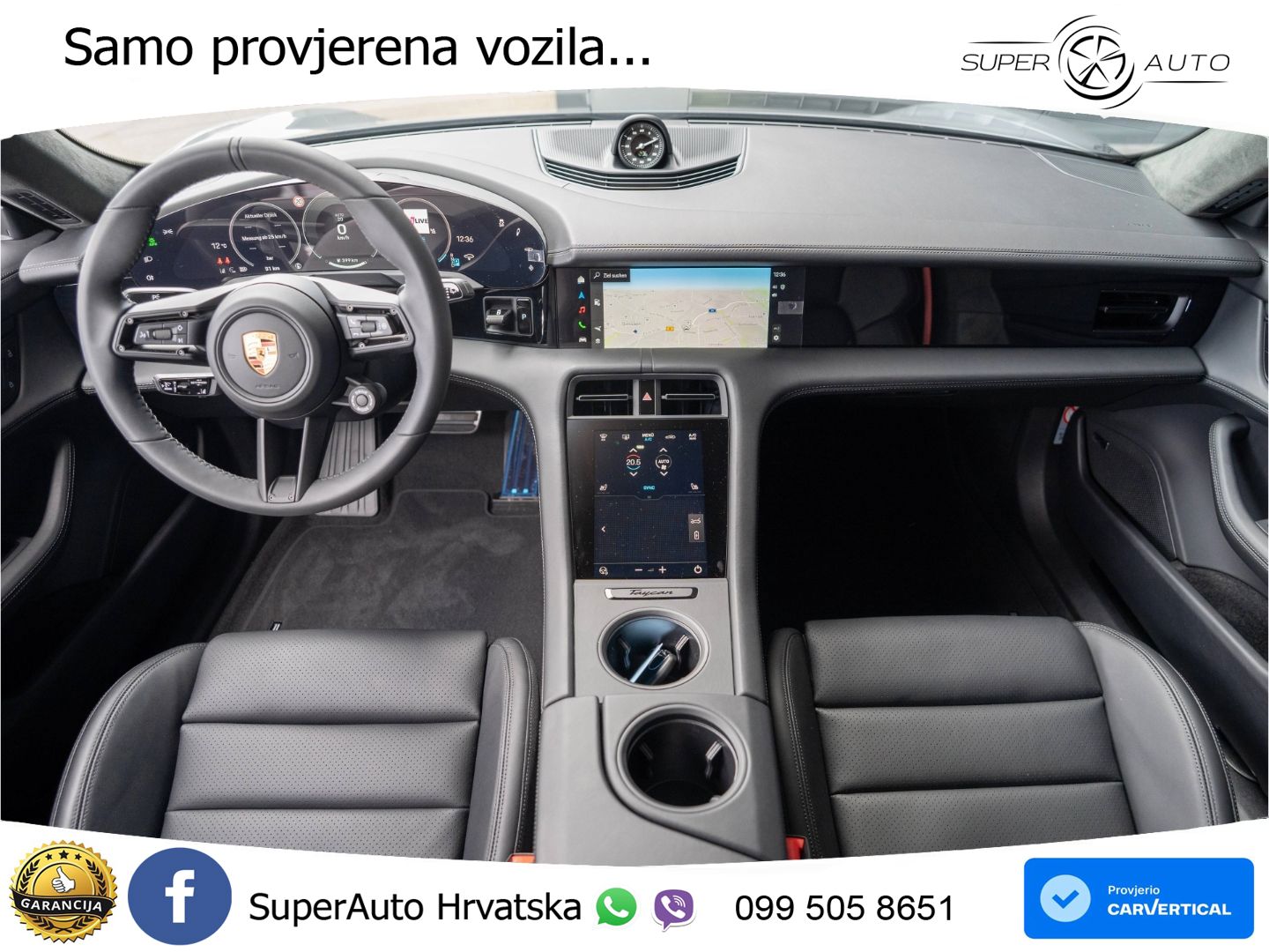 Porsche Taycan Sport Turismo 4S 105 kWh (598 KS)