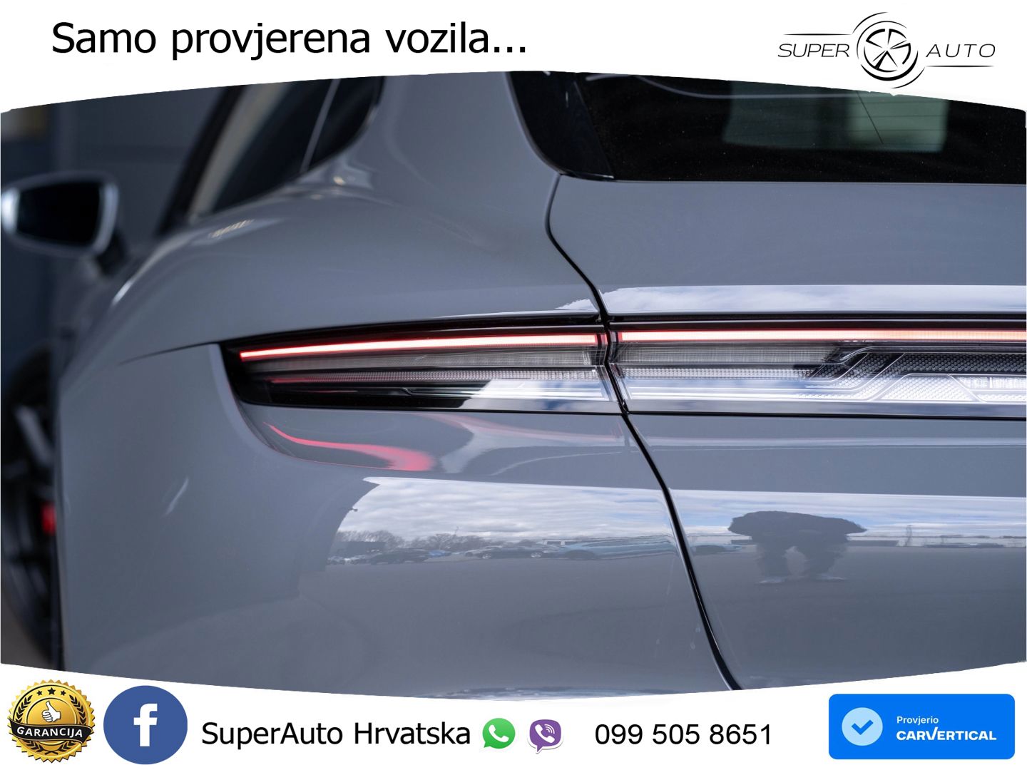 Porsche Taycan Sport Turismo 4S 105 kWh (598 KS)