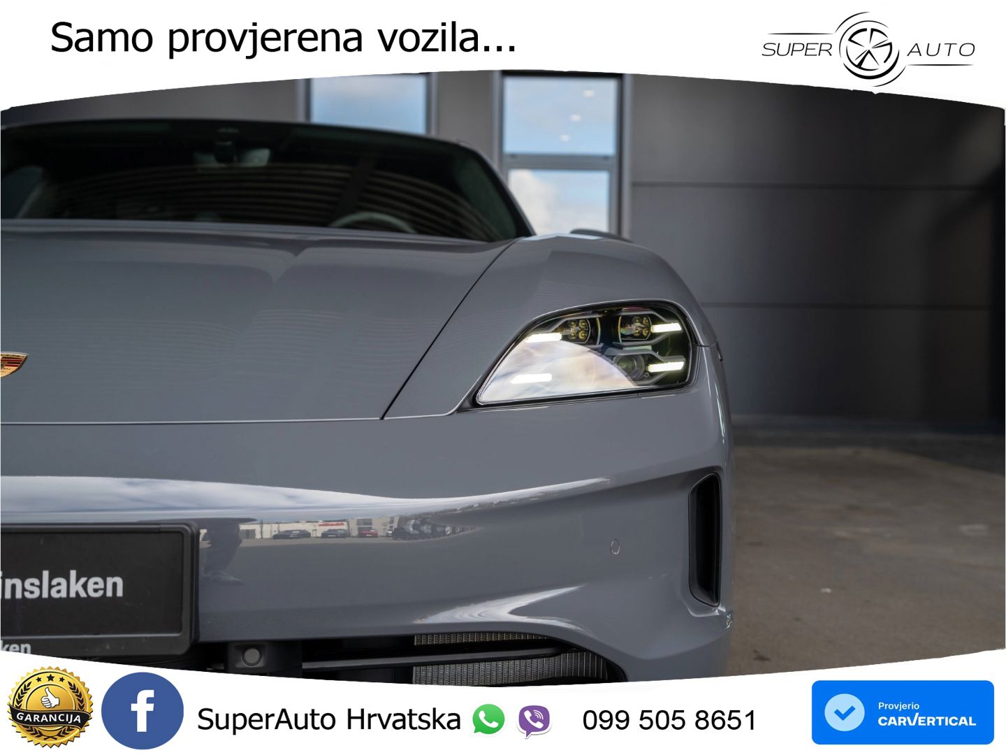 Porsche Taycan Sport Turismo 4S 105 kWh (598 KS)