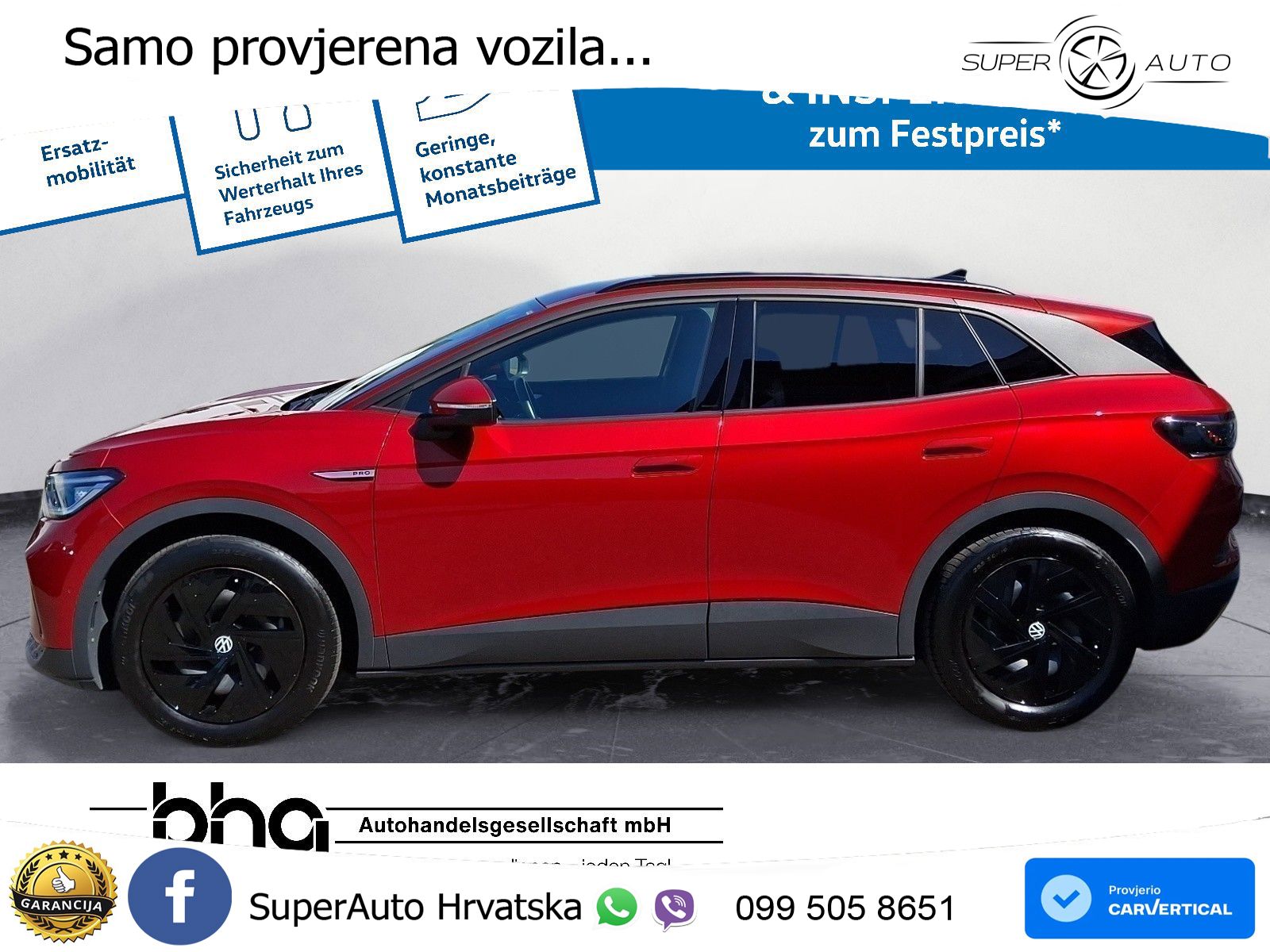 Volkswagen ID.4 Pro Performance 82 kWh (204 KS)