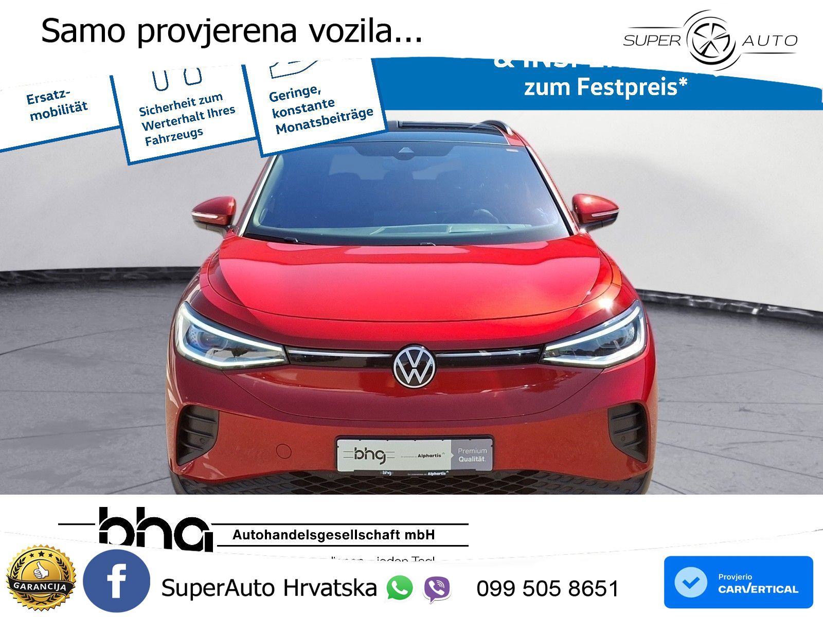 Volkswagen ID.4 Pro Performance 82 kWh (204 KS)