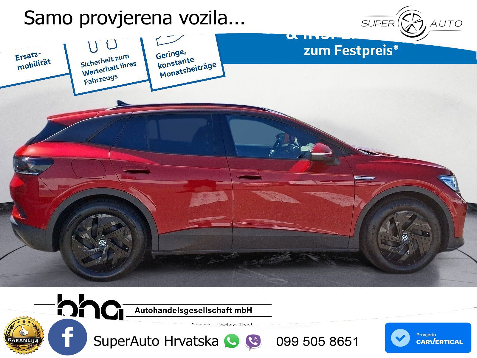 Volkswagen ID.4 Pro Performance 82 kWh (204 KS)