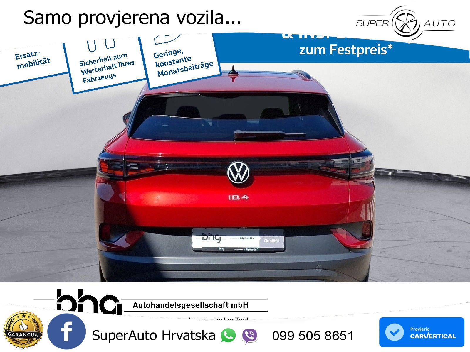 Volkswagen ID.4 Pro Performance 82 kWh (204 KS)