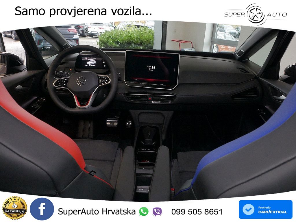 Volkswagen ID.3 GTX Performance 84 kWh (326 KS) LED+GR SJED+ACC