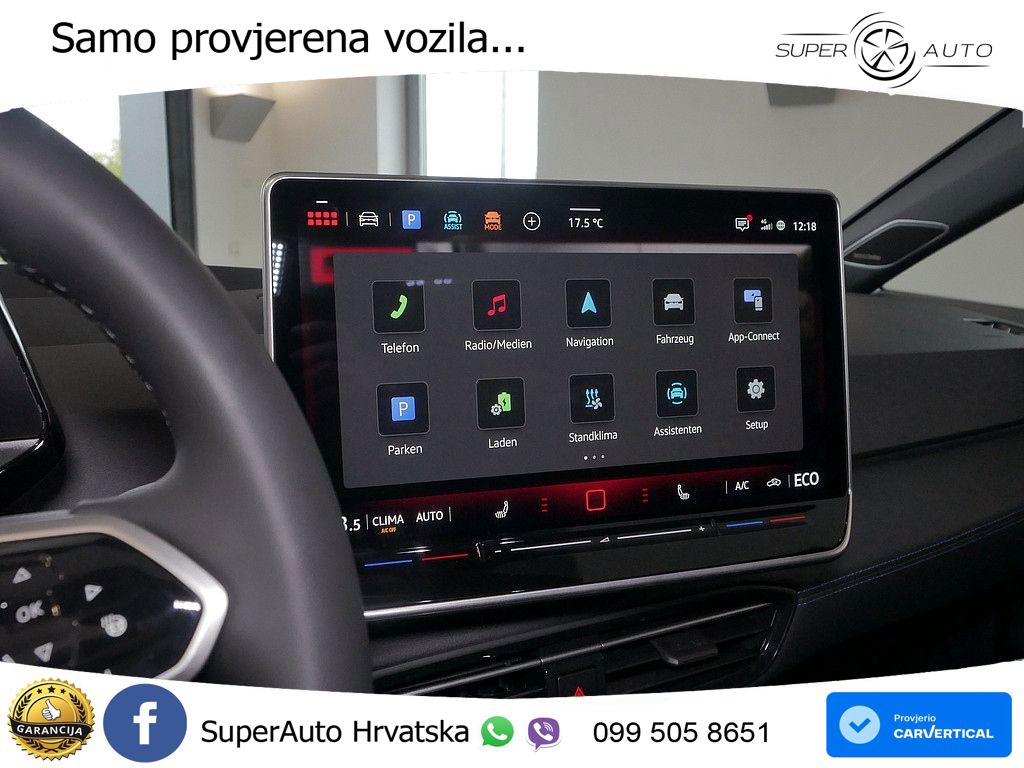 Volkswagen ID.3 GTX Performance 84 kWh (326 KS) LED+GR SJED+ACC