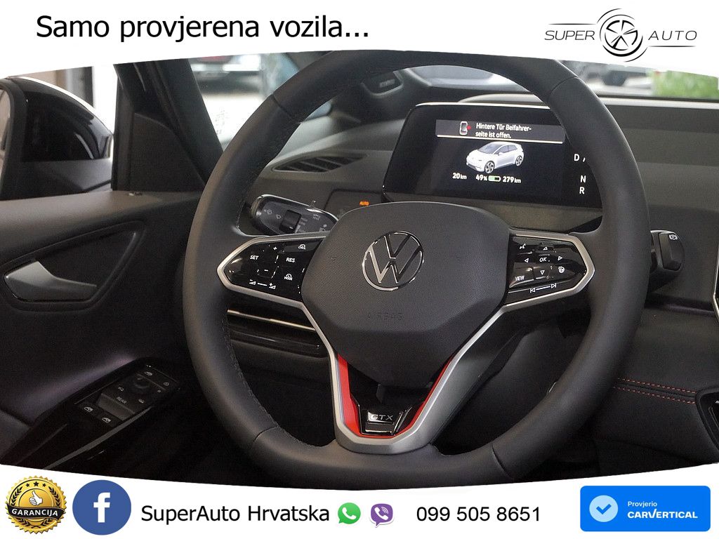 Volkswagen ID.3 GTX Performance 84 kWh (326 KS) LED+GR SJED+ACC