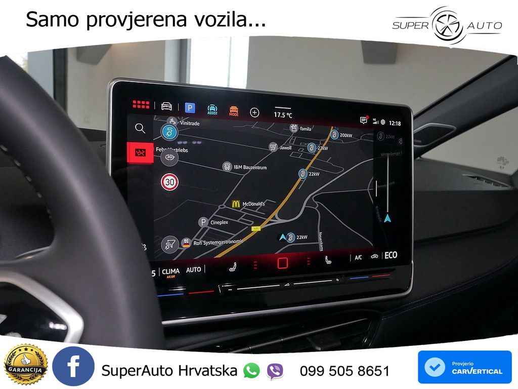 Volkswagen ID.3 GTX Performance 84 kWh (326 KS) LED+GR SJED+ACC