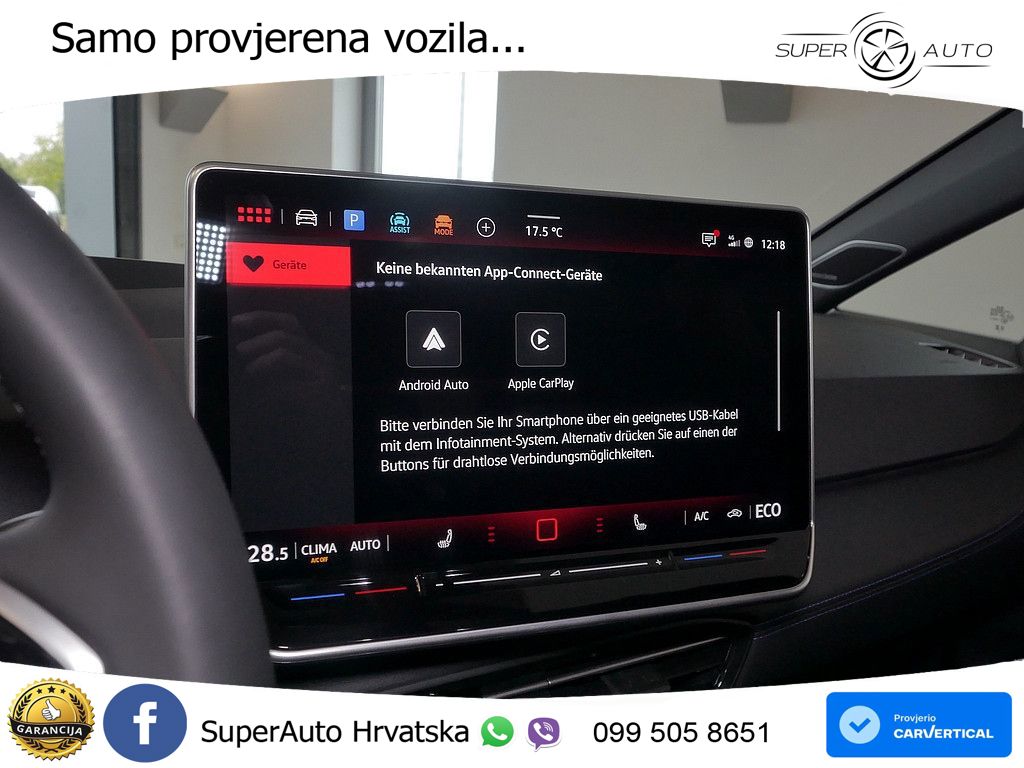 Volkswagen ID.3 GTX Performance 84 kWh (326 KS) LED+GR SJED+ACC