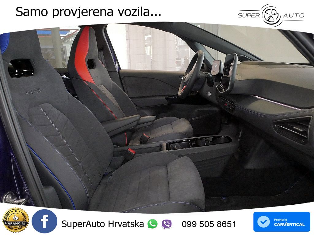 Volkswagen ID.3 GTX Performance 84 kWh (326 KS) LED+GR SJED+ACC
