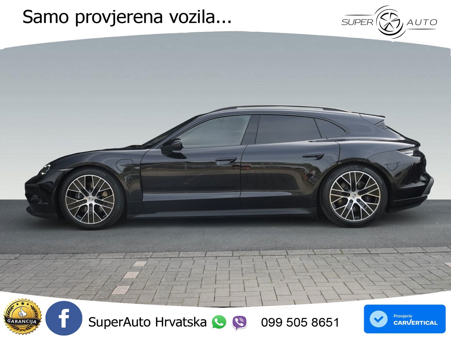 Porsche Taycan Sport Turismo 105 kWh (435 KS)
