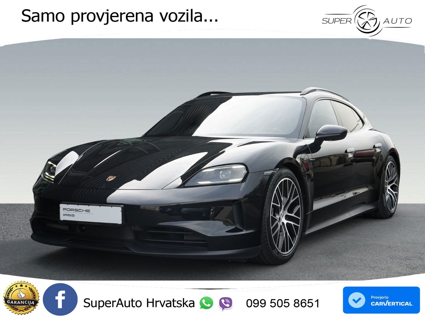 Porsche Taycan Sport Turismo 105 kWh (435 KS)