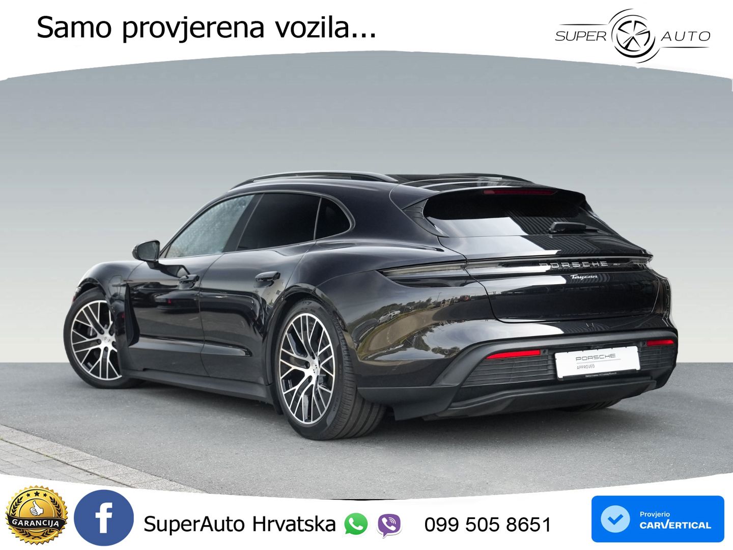Porsche Taycan Sport Turismo 105 kWh (435 KS)