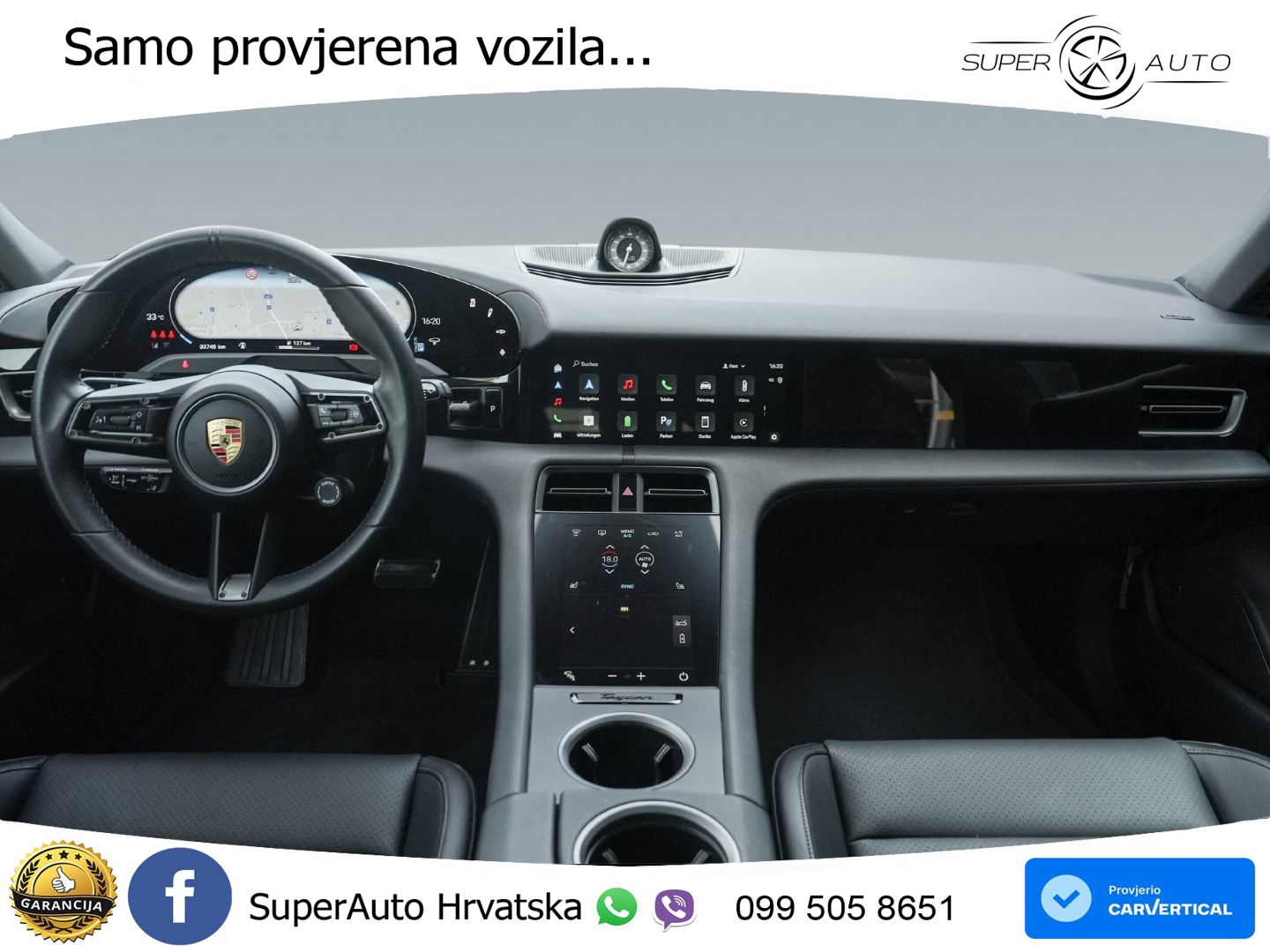 Porsche Taycan Sport Turismo 105 kWh (435 KS)
