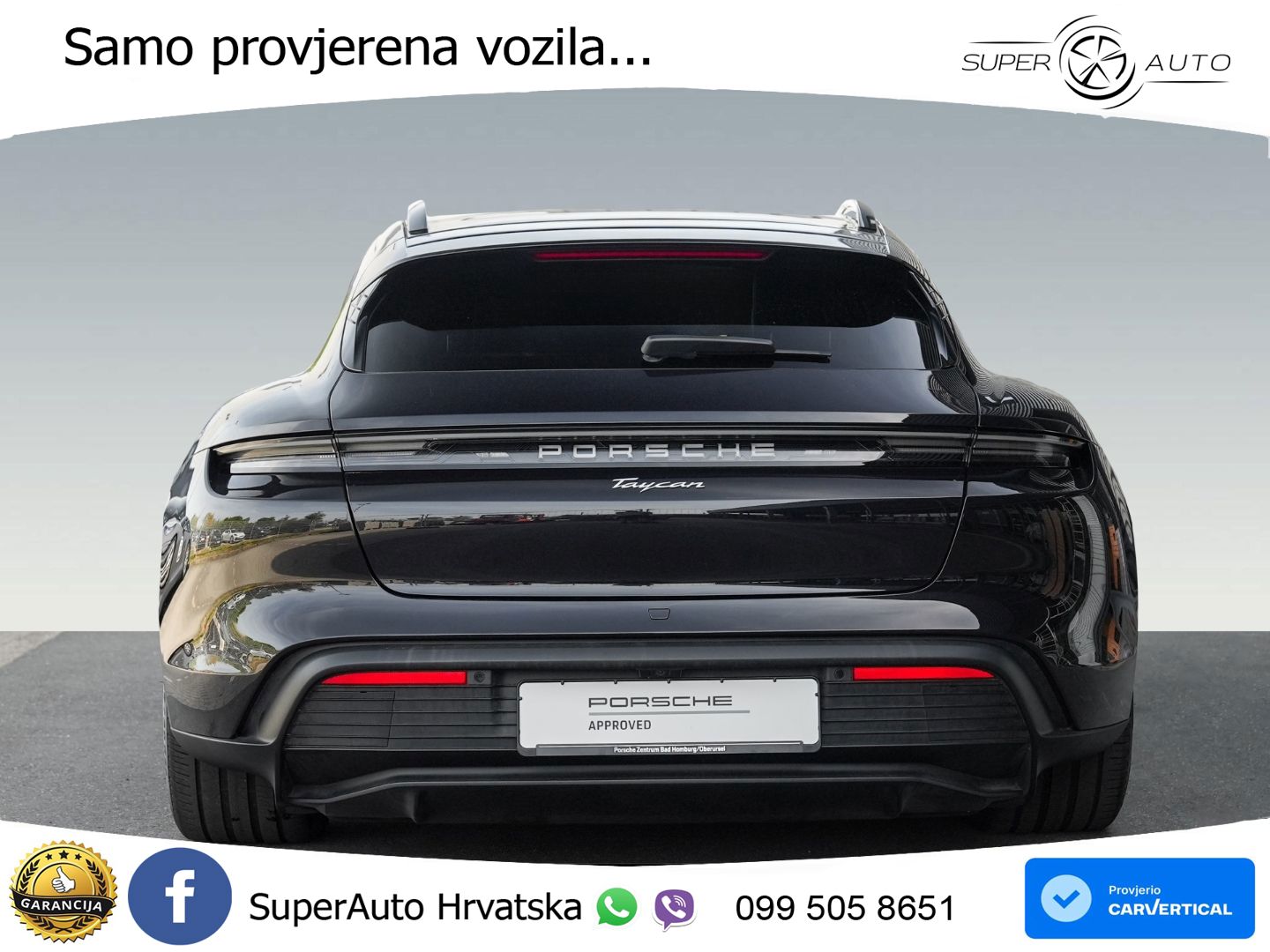 Porsche Taycan Sport Turismo 105 kWh (435 KS)