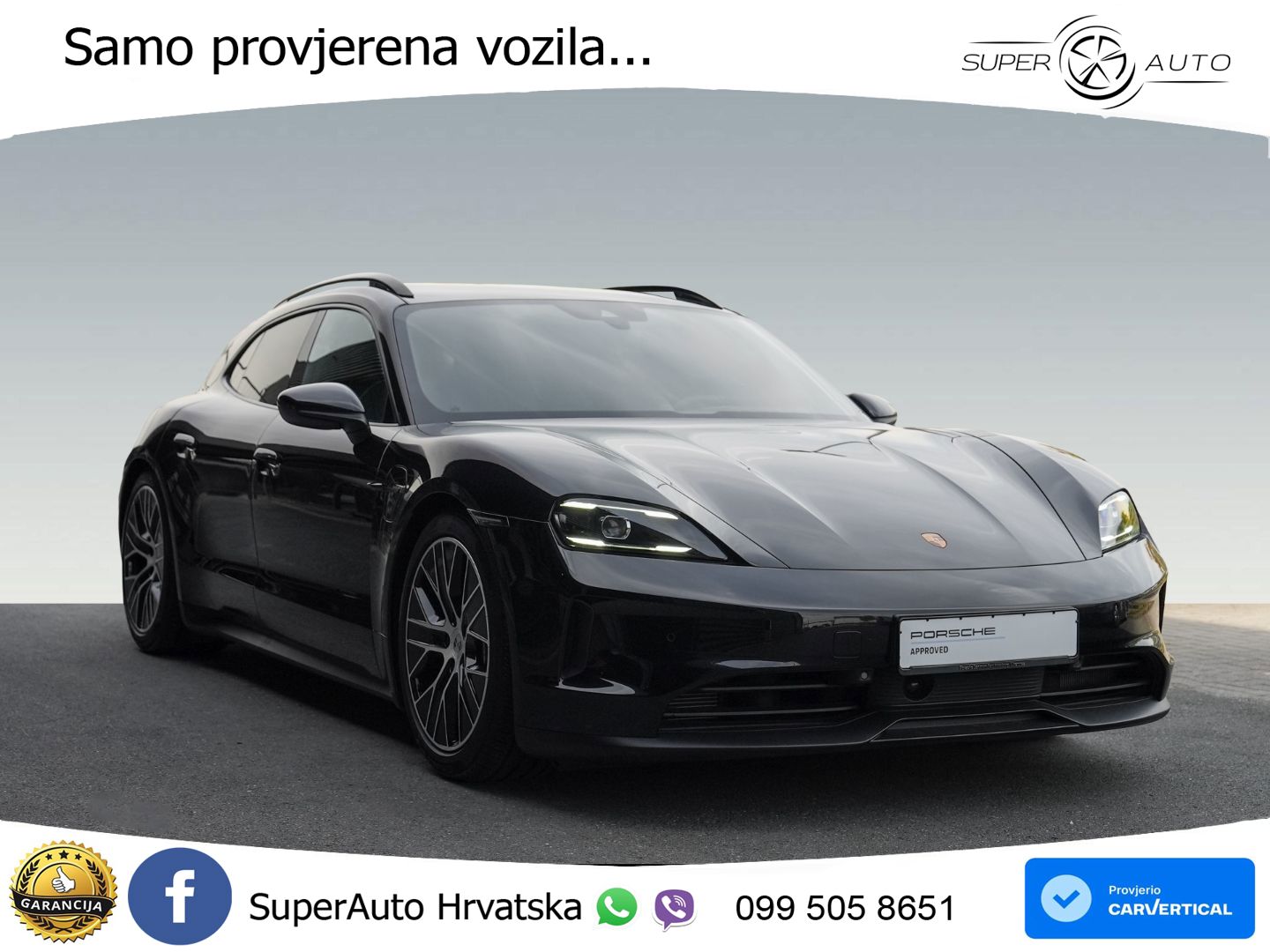 Porsche Taycan Sport Turismo 105 kWh (435 KS)