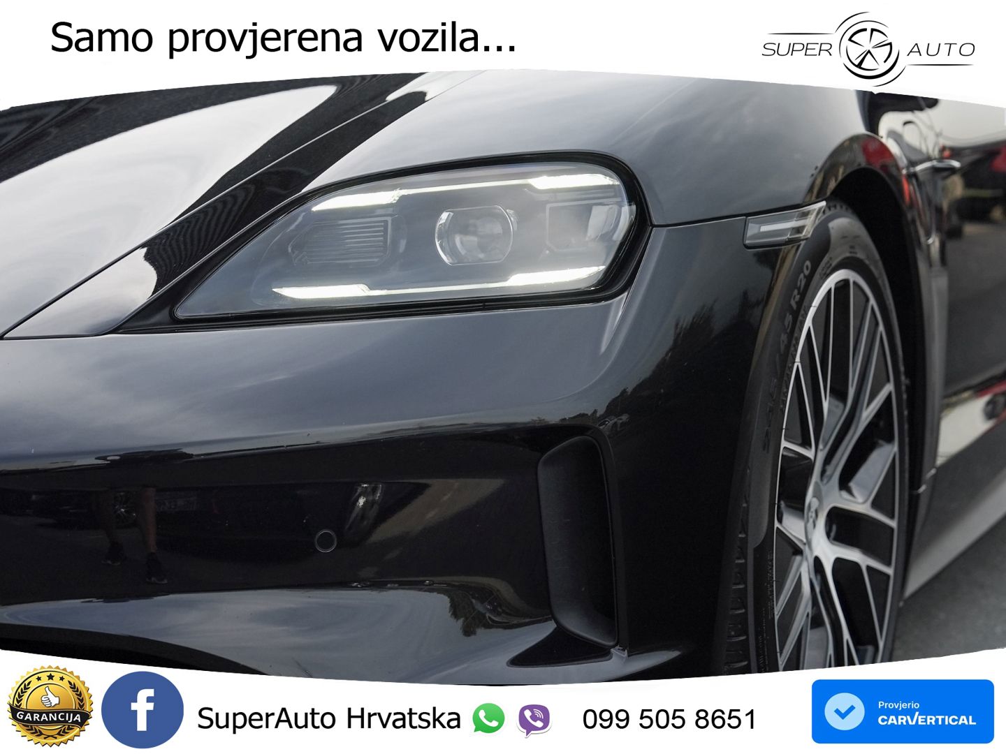 Porsche Taycan Sport Turismo 105 kWh (435 KS)