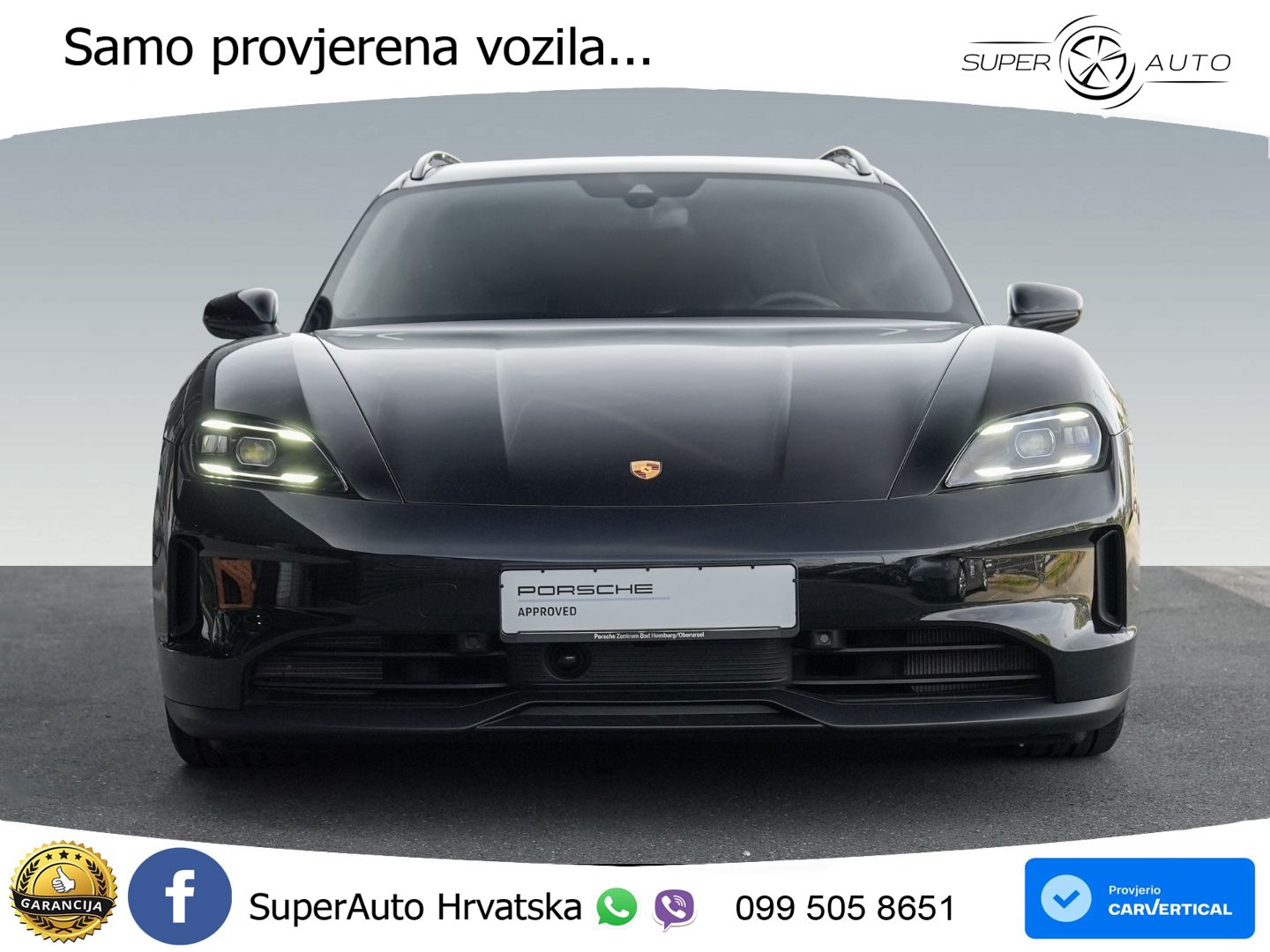 Porsche Taycan Sport Turismo 105 kWh (435 KS)