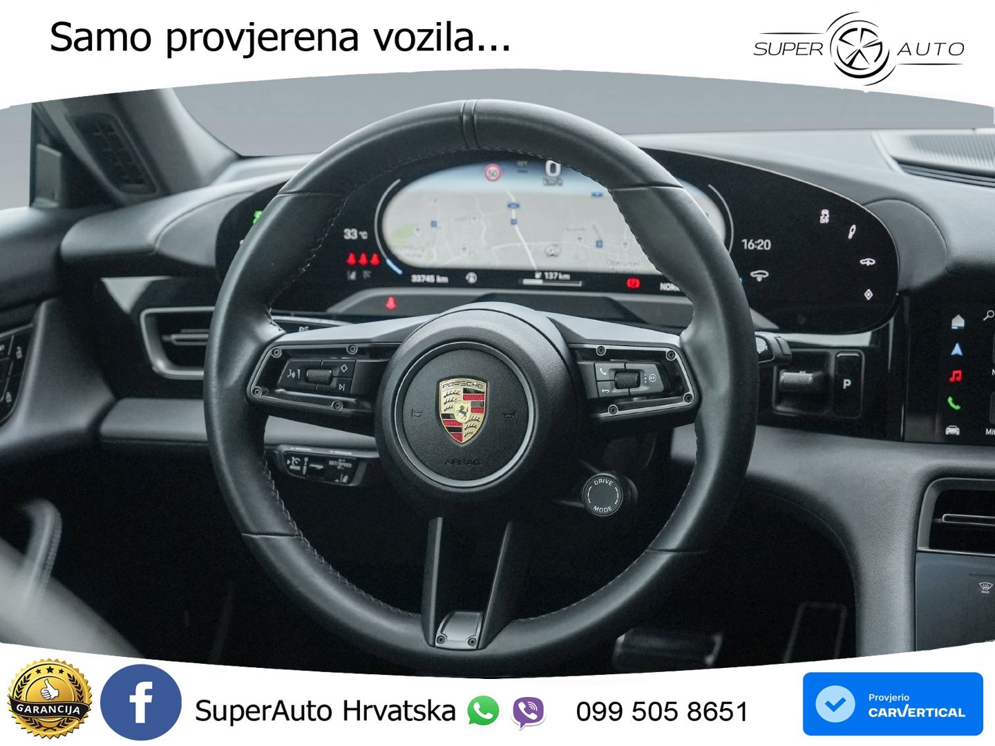 Porsche Taycan Sport Turismo 105 kWh (435 KS)