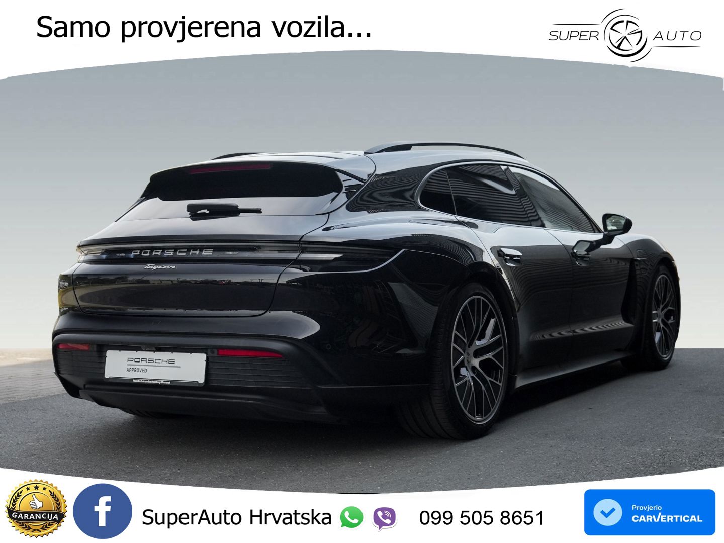 Porsche Taycan Sport Turismo 105 kWh (435 KS)