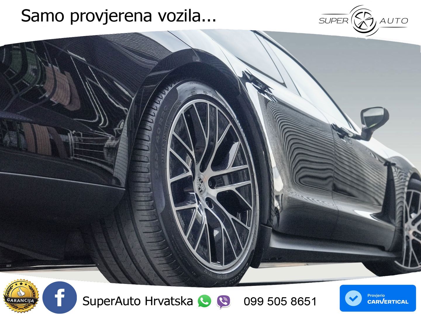 Porsche Taycan Sport Turismo 105 kWh (435 KS)