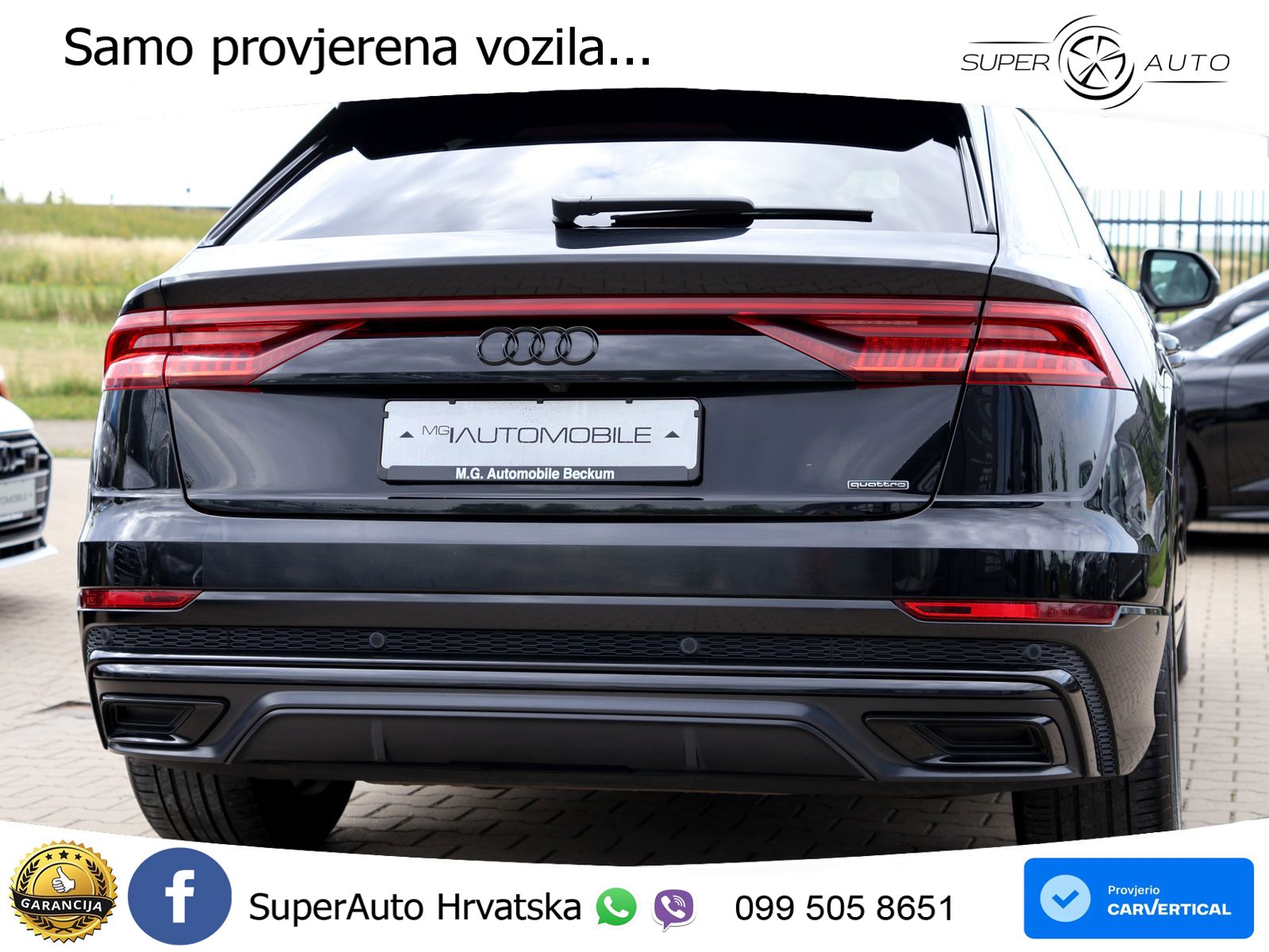 Audi Q8 50 TDI V6 (286 KS) quattro Tiptronic