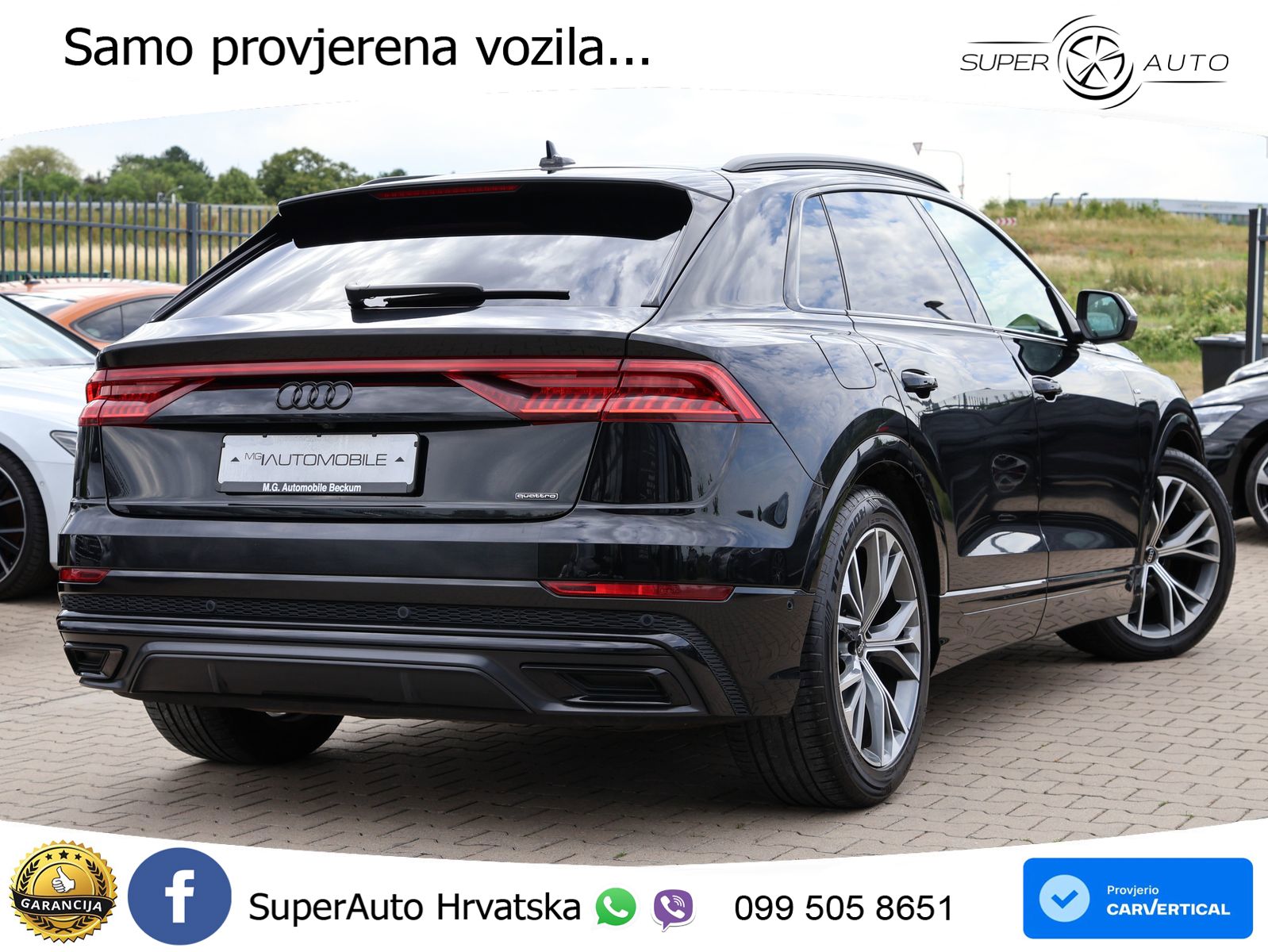 Audi Q8 50 TDI V6 (286 KS) quattro Tiptronic