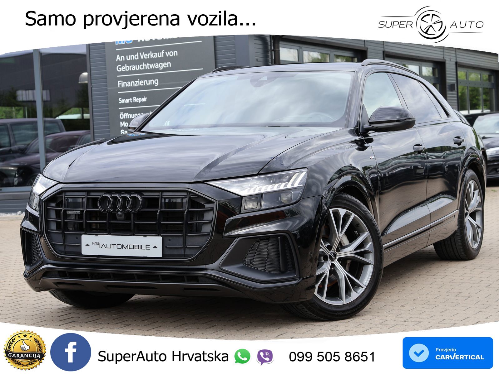 Audi Q8 50 TDI V6 (286 KS) quattro Tiptronic