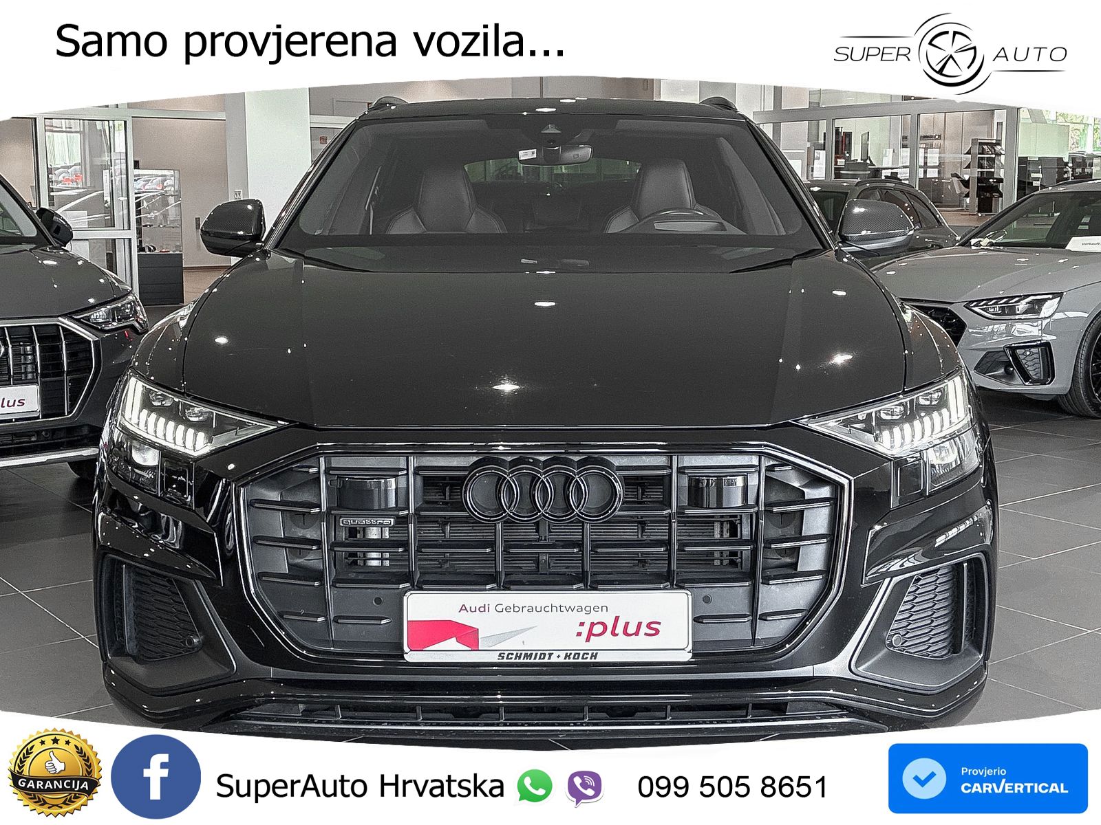 Audi Q8 50 TDI V6 (286 KS) quattro Tiptronic S line LED+GR SJED+ACC