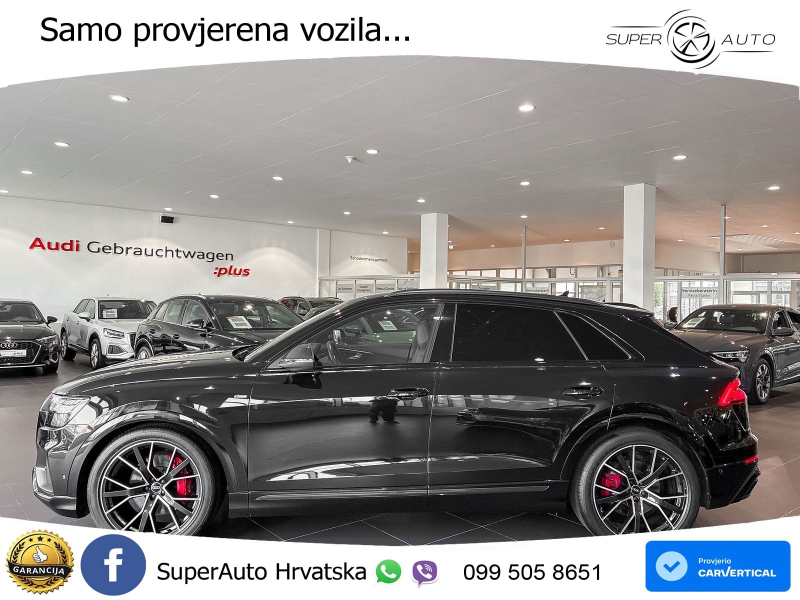 Audi Q8 50 TDI V6 (286 KS) quattro Tiptronic S line LED+GR SJED+ACC