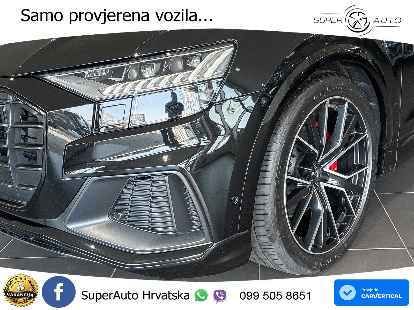 Audi Q8 50 TDI V6 (286 KS) quattro Tiptronic S line LED+GR SJED+ACC