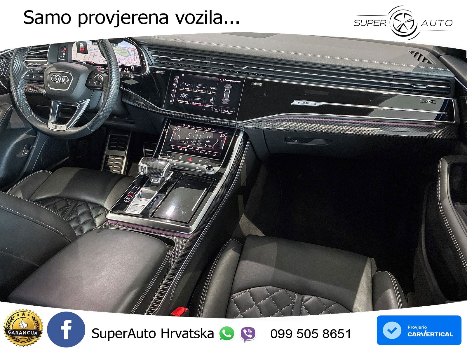 Audi Q8 50 TDI V6 (286 KS) quattro Tiptronic S line LED+GR SJED+ACC