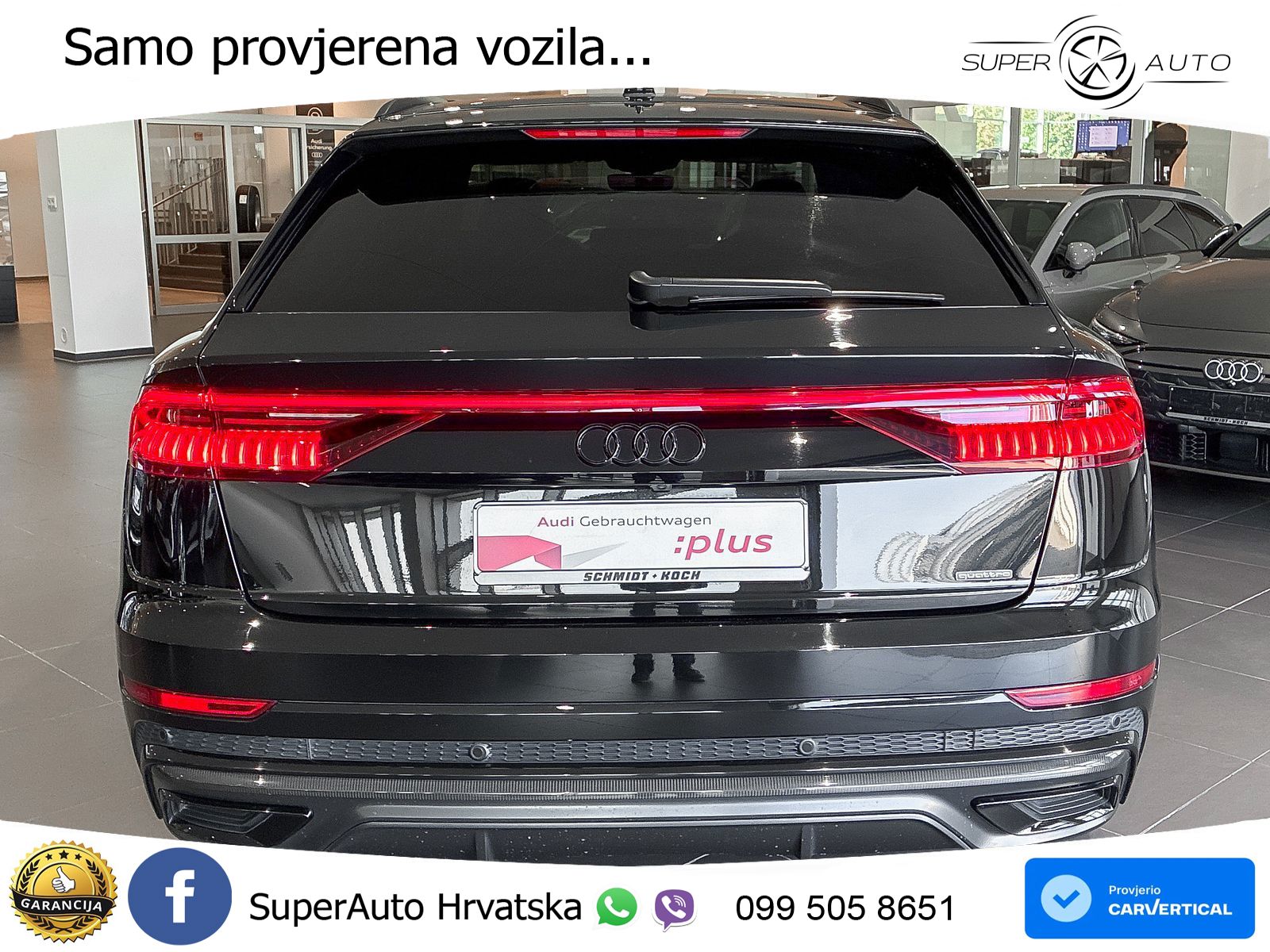Audi Q8 50 TDI V6 (286 KS) quattro Tiptronic S line LED+GR SJED+ACC