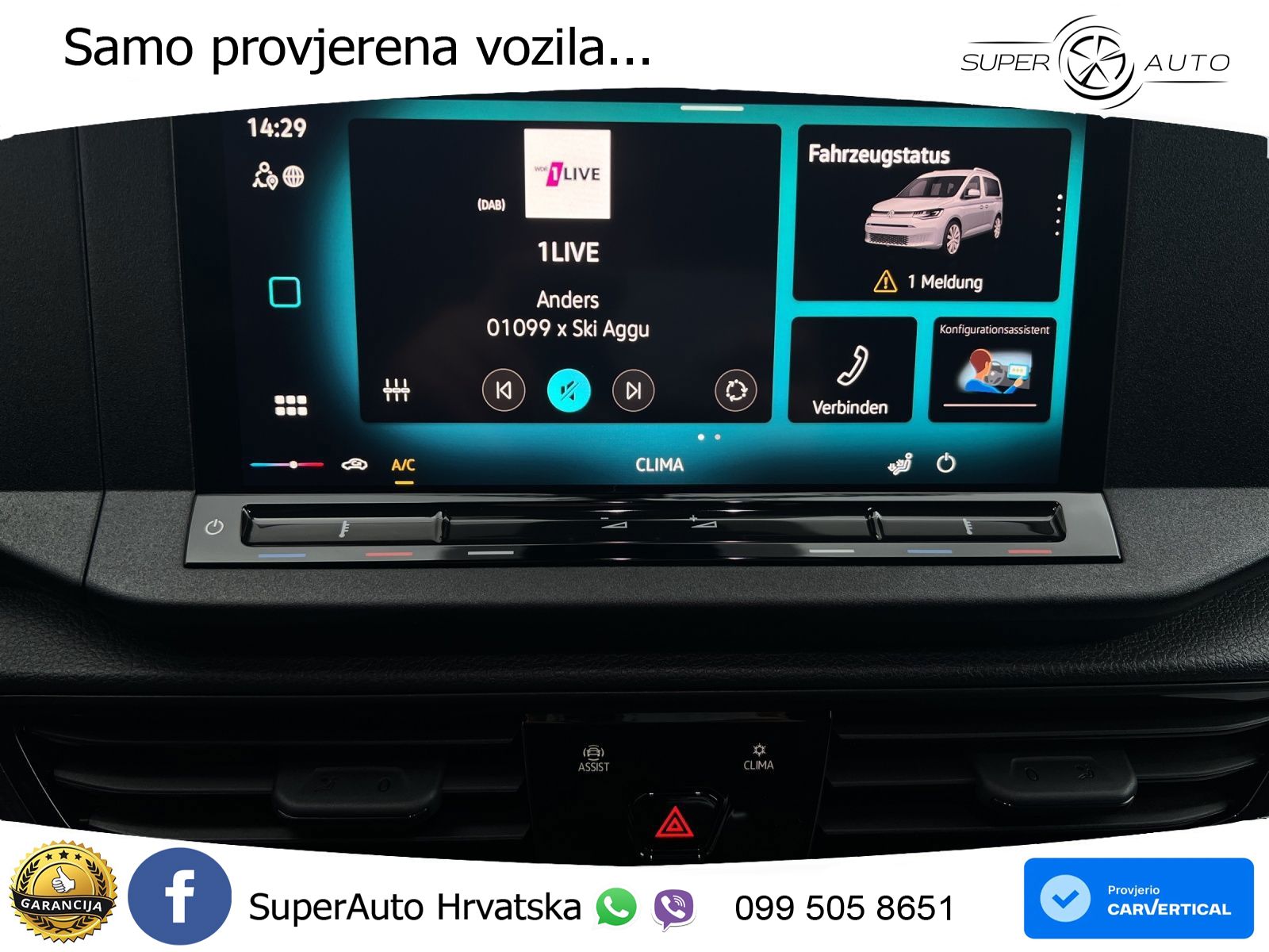 VW Caddy 116 KS