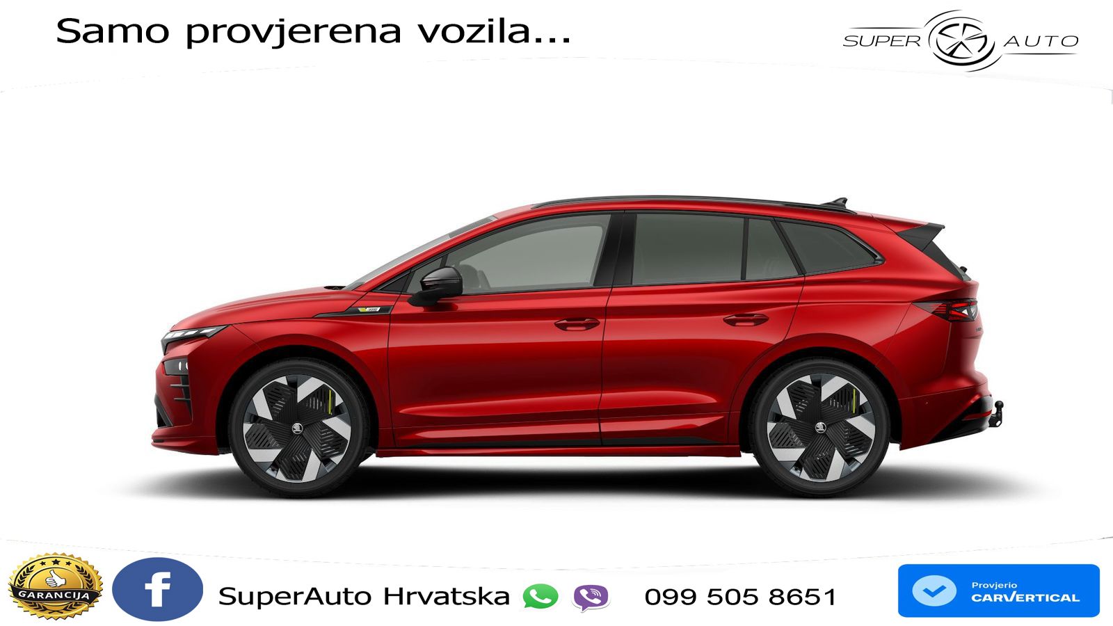 Škoda Enyaq iV RS 82 kWh (340 KS) AWD LED+GR SJED+ACC