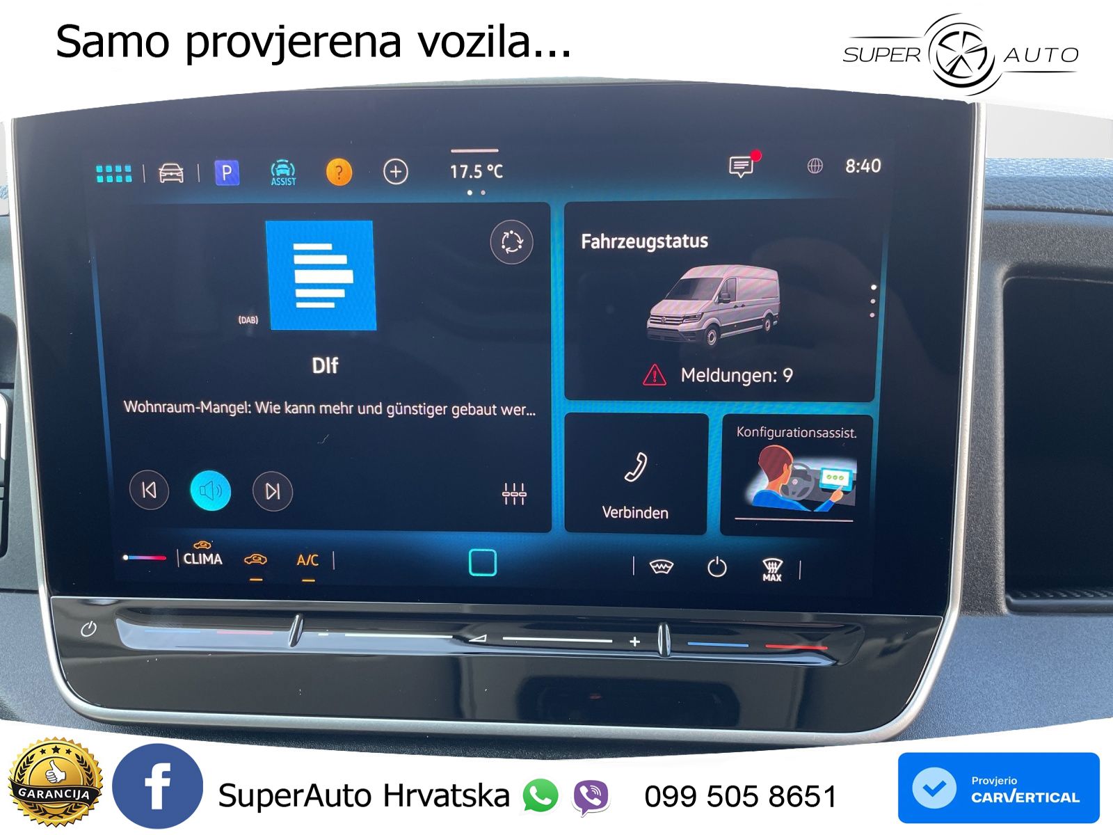 VW Crafter 140 KS