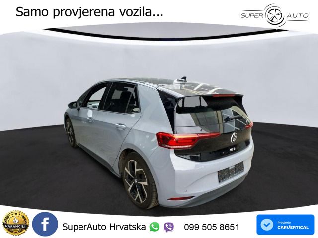 Volkswagen ID.3 Pro 62 kWh (204 KS) LED+GR SJED+ACC