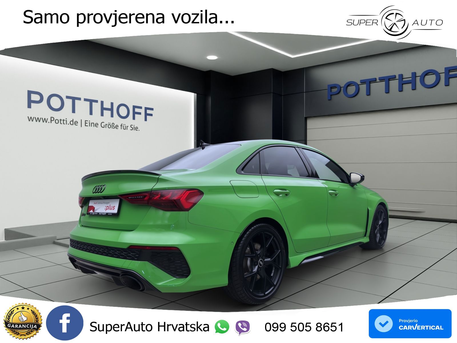 Audi RS3 Sedan 2.5 TFSI (400 KS) quattro S tronic LED+GR SJED+ACC