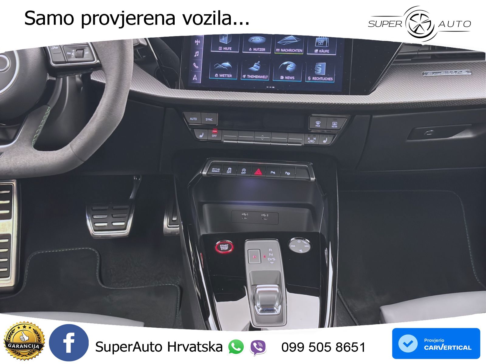 Audi RS3 Sedan 2.5 TFSI (400 KS) quattro S tronic LED+GR SJED+ACC