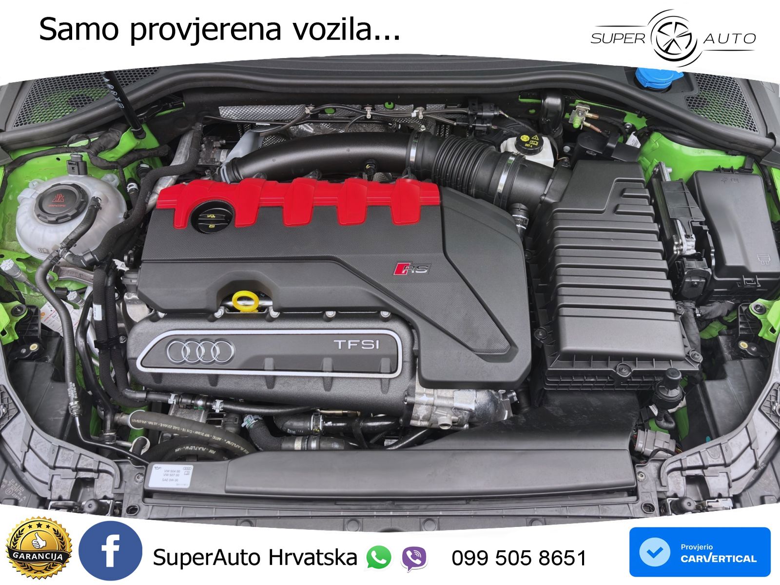 Audi RS3 Sedan 2.5 TFSI (400 KS) quattro S tronic LED+GR SJED+ACC