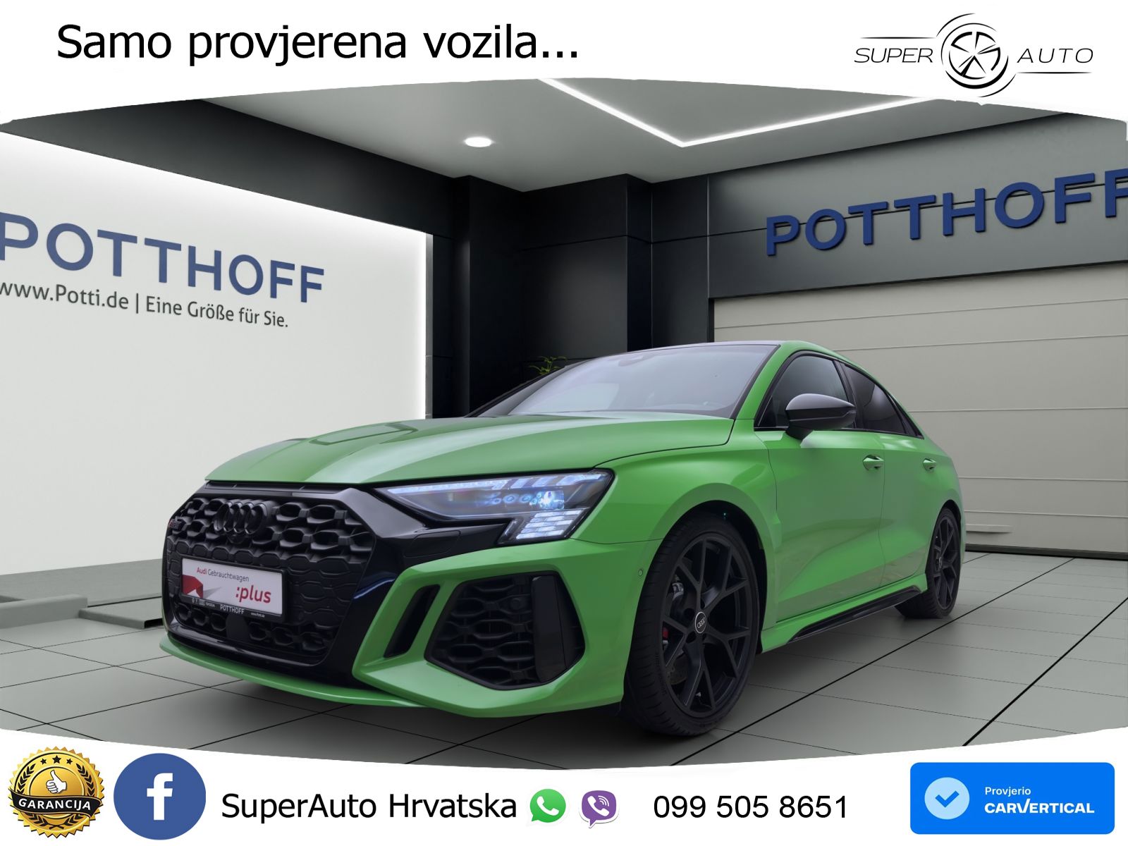 Audi RS3 Sedan 2.5 TFSI (400 KS) quattro S tronic LED+GR SJED+ACC