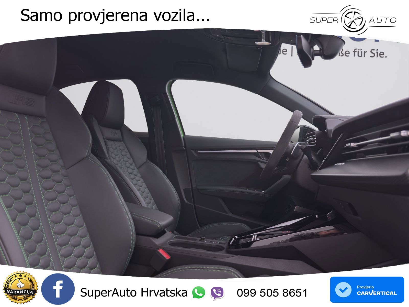 Audi RS3 Sedan 2.5 TFSI (400 KS) quattro S tronic LED+GR SJED+ACC